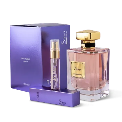 تصویر  ادوپرفیوم زنانه تراست مدل Siren حجم 100 میلی‌لیتر | مشابه Tresor Midnight Rose