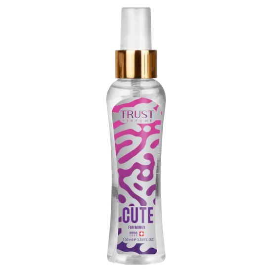 تصویر  بادی میست زنانه تراست مدل Cute حجم 100 میلی‌لیتر | مشابه Nina Le Parfum